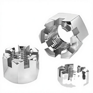 Slotted Hex Nut
