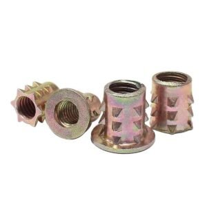 Zinc Alloy Threaded Insert Nut