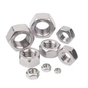 JIS Standard M36 Metric Heavy Hex Nuts Zinc Plated Galvanized Hexagon Nuts Multiple Specifications for Mining and Industrial Machinery