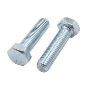 DIN 933 ISO 4017 Zinc Plated High Tensile Hex Head Bolts Grade 8.8 10.9 12.9 Fully Threaded Carbon Steel Fasteners