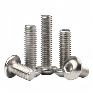ISO 7380 Stainless Steel Hex Socket Button Head Machine Screws M2 M3 M4 M5 M6 M8 M10