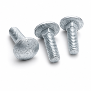 DIN 603 Mushroom Head Carriage Bolts – Zinc Plated Carbon Steel Round Head Square Neck Bolts