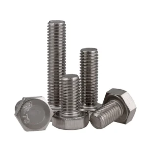 Stainless Steel 316 Hex Head Full Thread Bolts | M3–M36 Metric Sizes | Corrosion-Resistant Industrial Fasteners