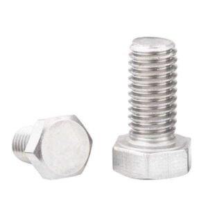 A4 316 Stainless Steel Imperial Hex Head Bolts UNC UNF, Corrosion Resistant Hex Cap Screws in Inch Sizes