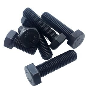 High-Strength Left-Hand Hex Bolts Grade 12.9 | Metric Thread Fasteners Pack of 10 | Heavy-Duty Mechanical Assembly