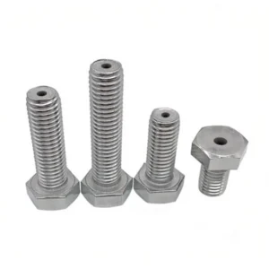 304 Stainless Steel Hollow Hex Head Bolts, Metric Vented Hex Bolts M3 M4 M5 M6 M8 M10 M12 with Center Hole